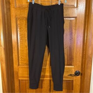 Yogalicious Lux Maya Illusion Women’s Black Joggers Sz XL-EUC